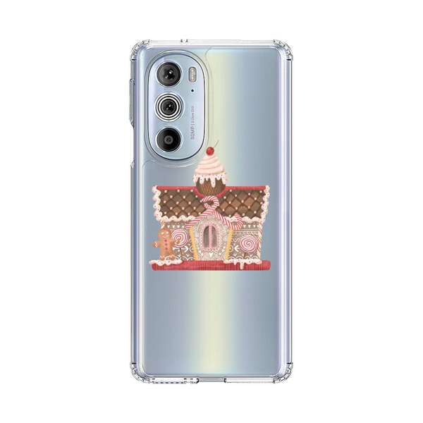 Gingerbread House Holiday Motorola Edge Plus (2022) Case