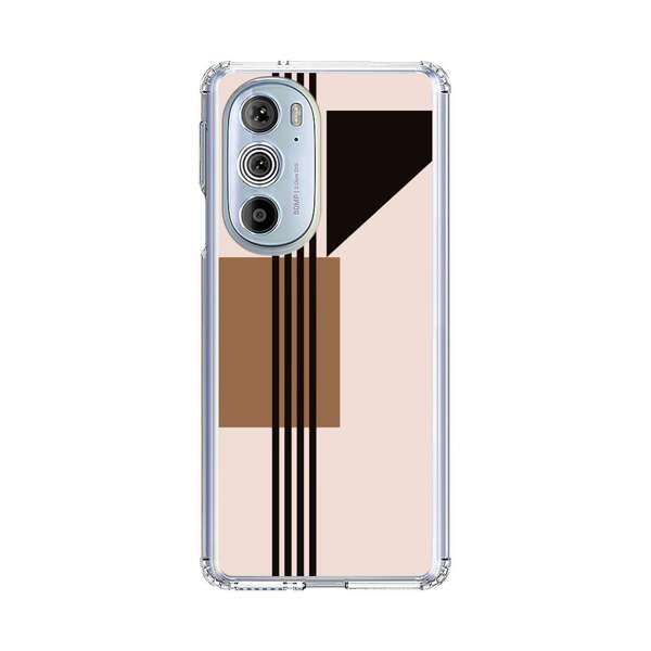 Minimalist Abstract Geometric Design Motorola Edge Plus (2022) Case