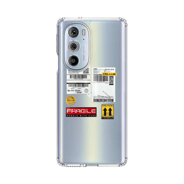 Shipping Labels and Fragile Handling Stickers Motorola Edge Plus (2022) Case