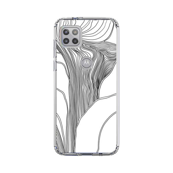 Abstract Line Art Design Motorola Moto G 5G (2020) Case