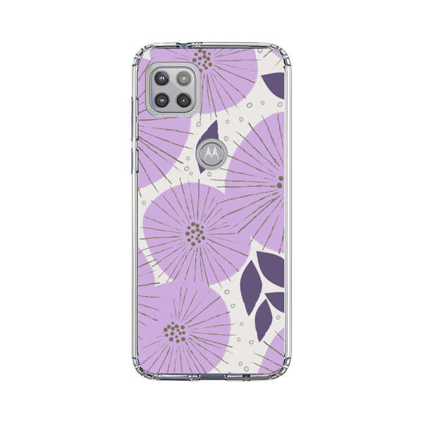 Lavender Flower Pattern Motorola Moto G 5G (2020) Case