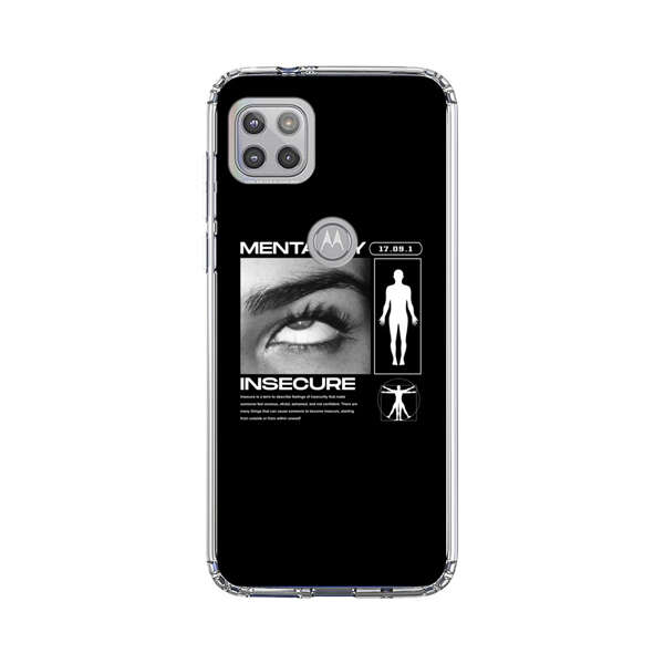 Mentality Insecure Eye Art Motorola Moto G 5G (2020) Case