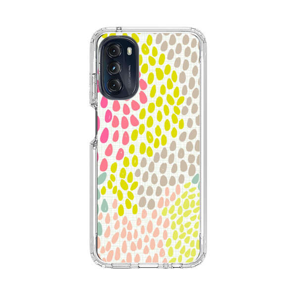 Colorful Abstract Teardrop Pattern Motorola Moto G 5G (2022) Case