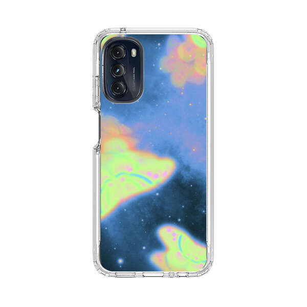 Dreamy Glowing Cosmic Butterflies Motorola Moto G 5G (2022) Case