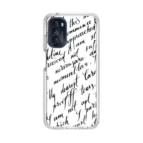 Handwritten Calligraphy Motorola Moto G 5G (2022) Case