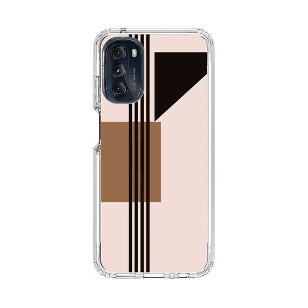 Minimalist Abstract Geometric Design Motorola Moto G 5G (2022) Case