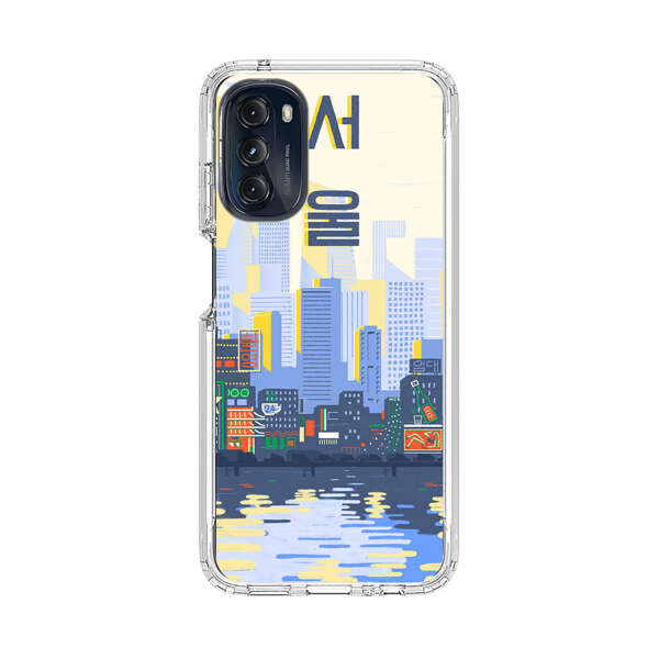 Modern City Skyline Reflection Motorola Moto G 5G (2022) Case