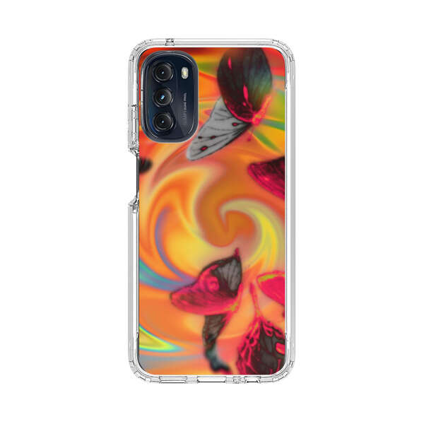 Psychedelic Butterflies Swirl Motorola Moto G 5G (2022) Case