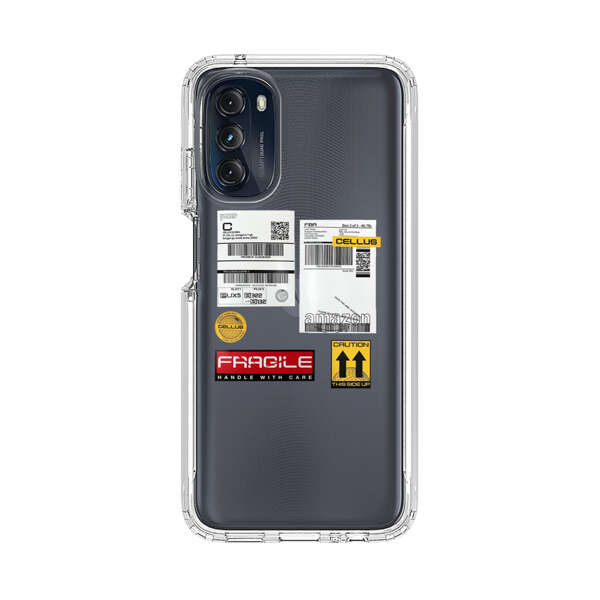 Shipping Labels and Fragile Handling Stickers Motorola Moto G 5G (2022) Case