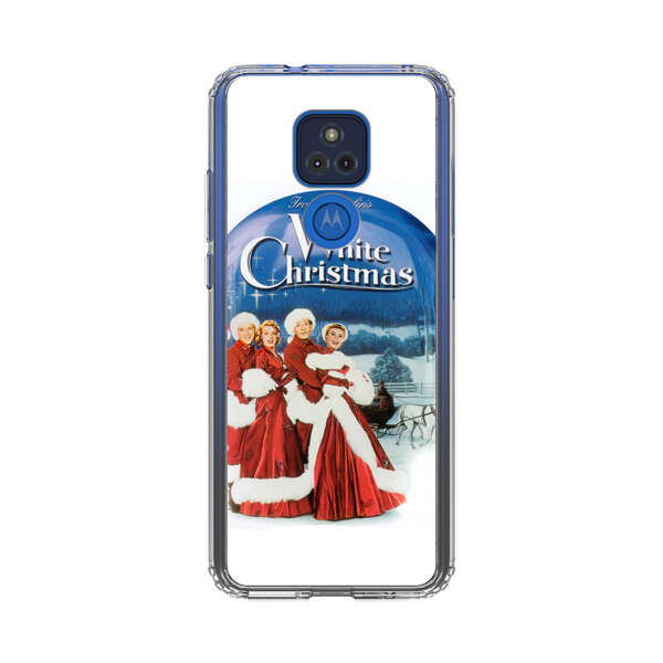 Classic White Christmas Scene Motorola Moto G Play (2021) Case