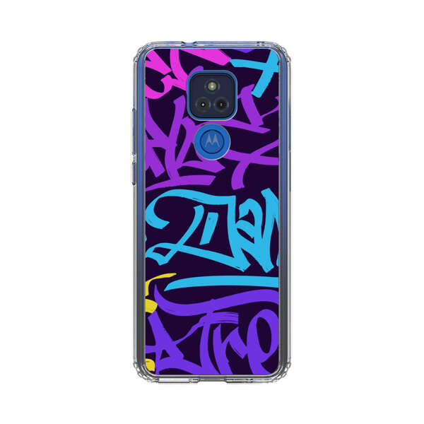 Colorful Graffiti Pattern Motorola Moto G Play (2021) Case