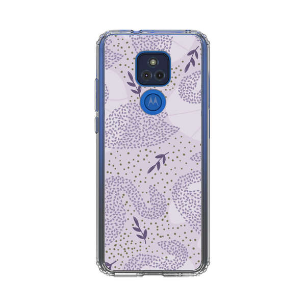 Lavender Swan Pattern Motorola Moto G Play (2021) Case