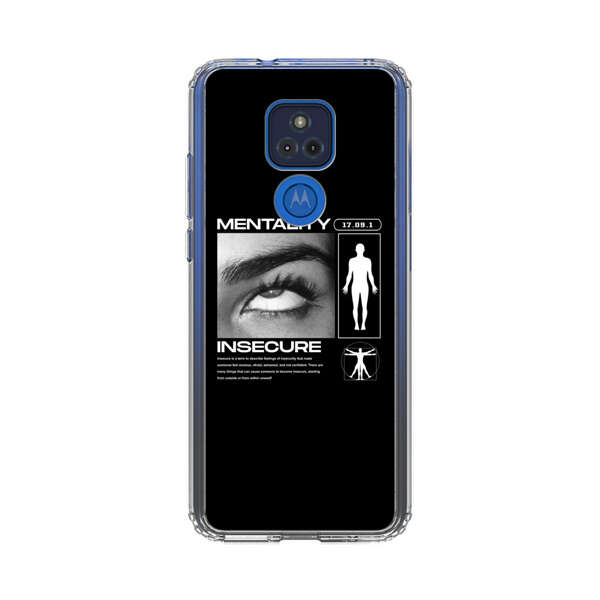 Mentality Insecure Eye Art Motorola Moto G Play (2021) Case
