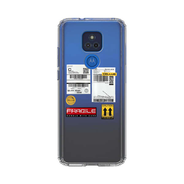 Shipping Labels and Fragile Handling Stickers Motorola Moto G Play (2021) Case