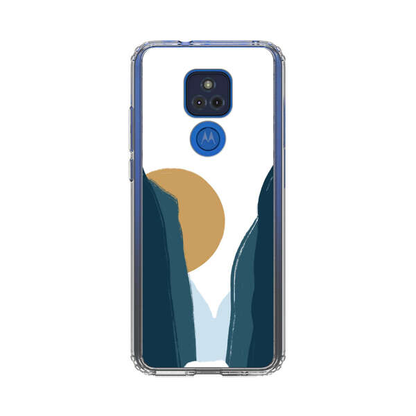 Sunset Between Dark Cliffs Motorola Moto G Play (2021) Case