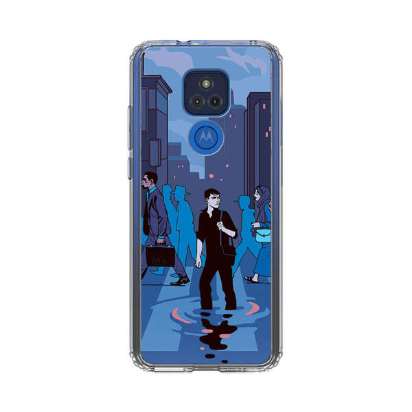 Urban Lonely Person Crosswalk Motorola Moto G Play (2021) Case