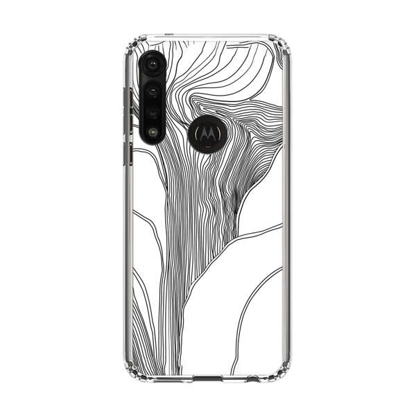 Abstract Line Art Design Motorola Moto G Power (2020) Case
