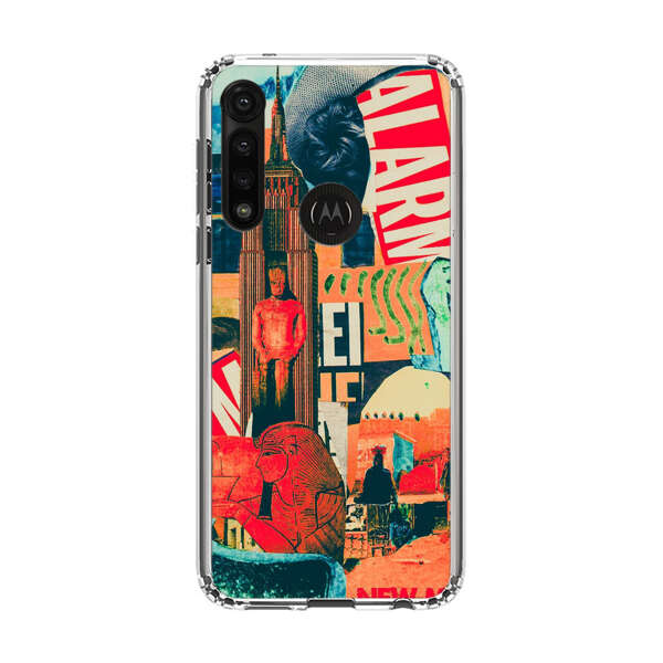 Artistic Urban Collage Motorola Moto G Power (2020) Case