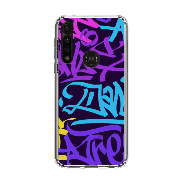 Colorful Graffiti Pattern Motorola Moto G Power (2020) Case