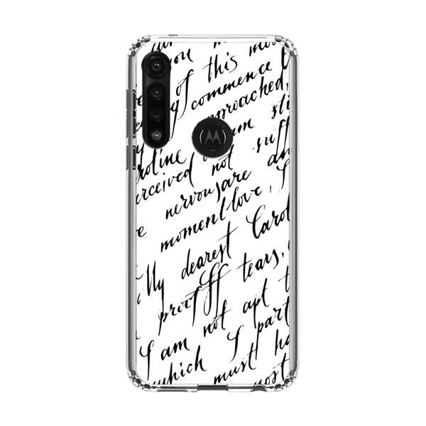 Handwritten Calligraphy Motorola Moto G Power (2020) Case