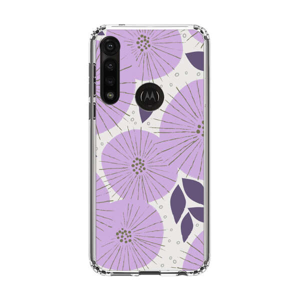 Lavender Flower Pattern Motorola Moto G Power (2020) Case