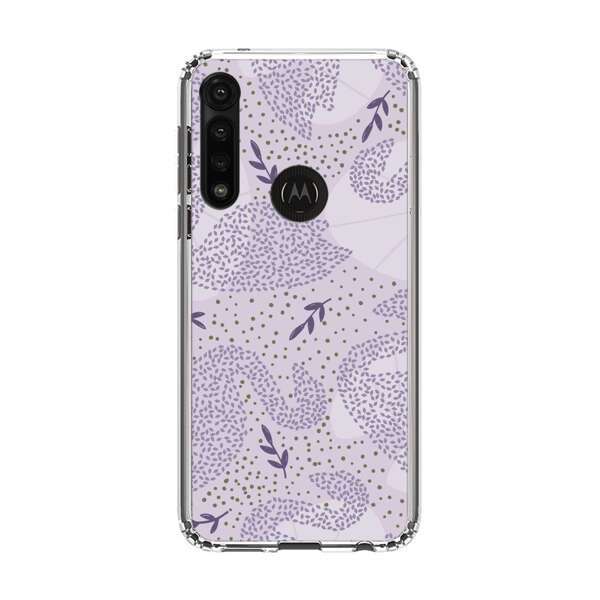 Lavender Swan Pattern Motorola Moto G Power (2020) Case