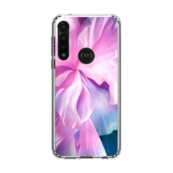 Pink Purple Flower Petals Motorola Moto G Power (2020) Case