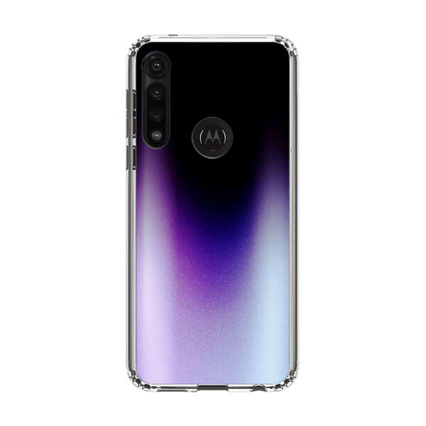 Purple Blue Gradient Flame Motorola Moto G Power (2020) Case