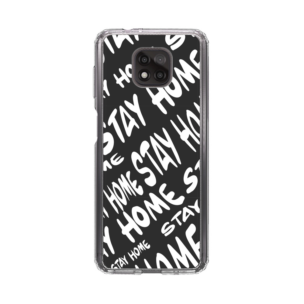 Stay Home Pattern Motorola Moto G Power (2021) Case