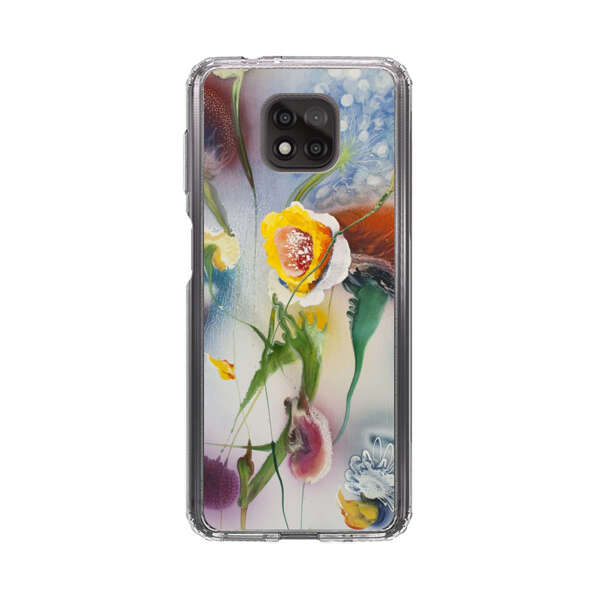 Abstract Colorful Flowers Motorola Moto G Power (2021) Case