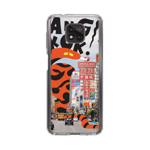 Bangkok Chinatown Snake Street Scene Motorola Moto G Power (2021) Case