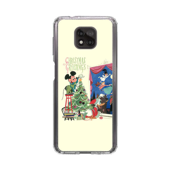 Christmas Disney Mickey Mouse and Peter Pan Motorola Moto G Power (2021) Case