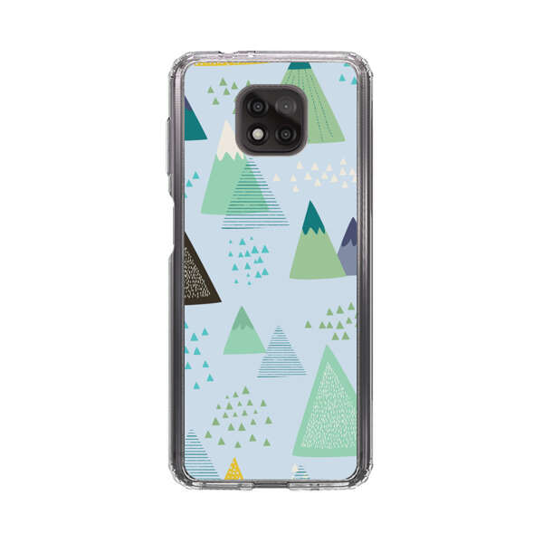 Colorful Abstract Mountain Pattern Motorola Moto G Power (2021) Case