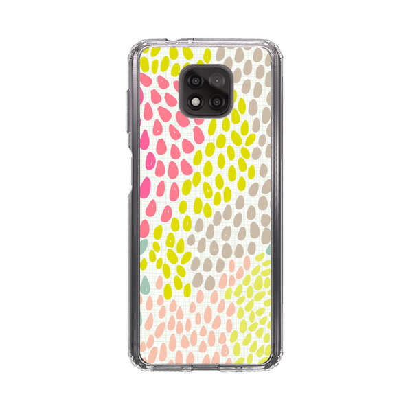 Colorful Abstract Teardrop Pattern Motorola Moto G Power (2021) Case