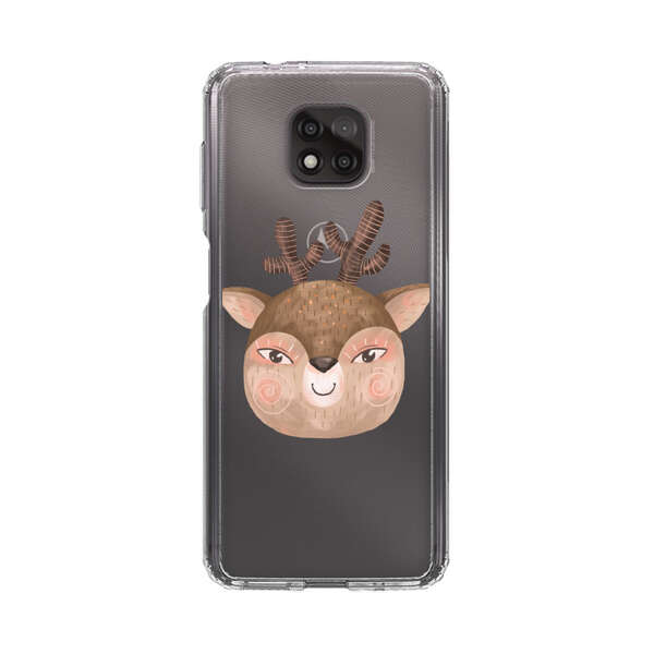 Cute Cartoon Deer Face Motorola Moto G Power (2021) Case
