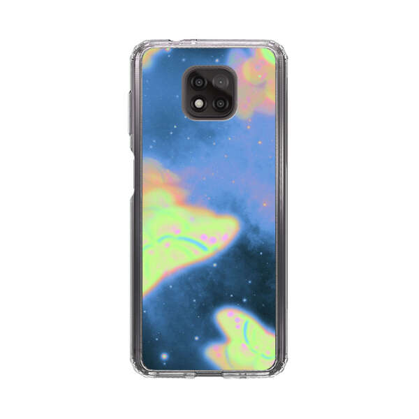 Dreamy Glowing Cosmic Butterflies Motorola Moto G Power (2021) Case