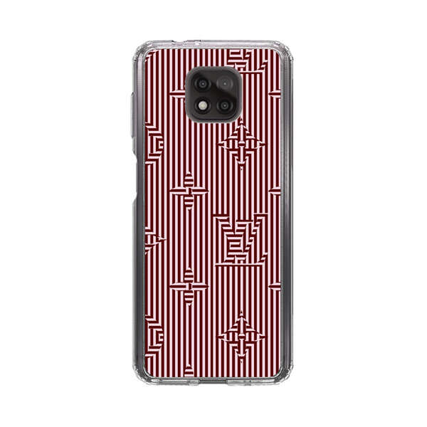 Intricate Geometric Striped Pattern Motorola Moto G Power (2021) Case