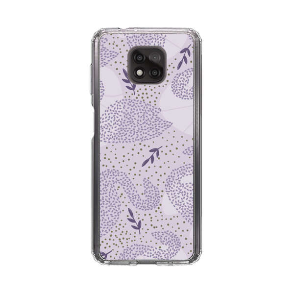 Lavender Swan Pattern Motorola Moto G Power (2021) Case