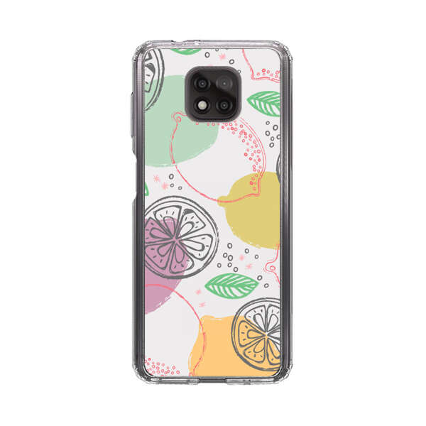 Lemon Colorful Abstract Pattern Motorola Moto G Power (2021) Case