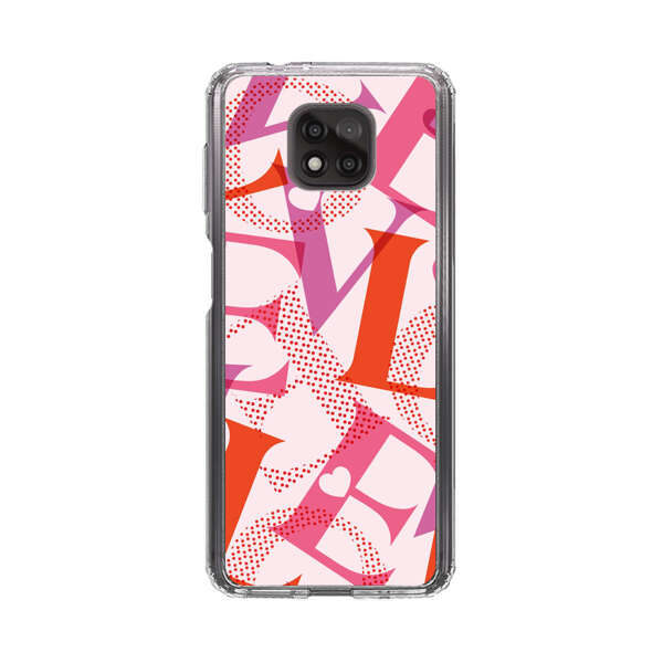 Love Colorful Letters Pattern Motorola Moto G Power (2021) Case