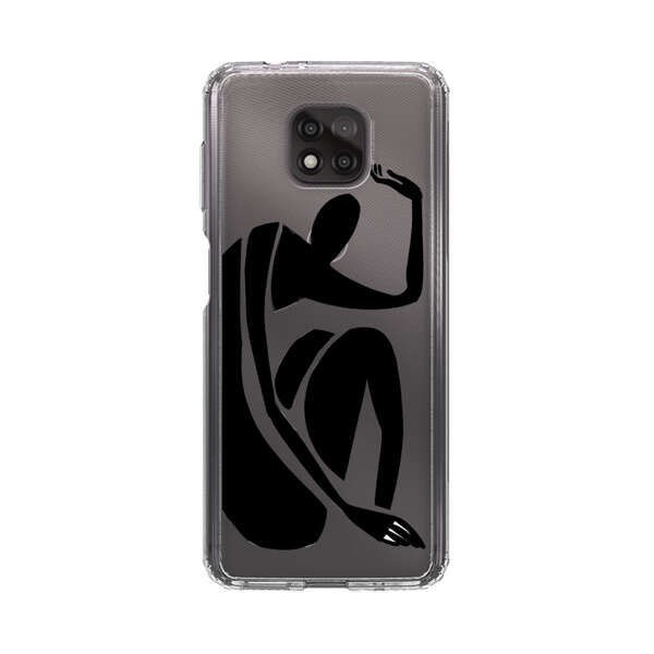Minimalist Abstract Human Figure Motorola Moto G Power (2021) Case