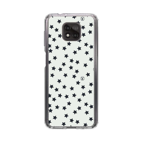 Minimalist Black Stars Pattern Motorola Moto G Power (2021) Case