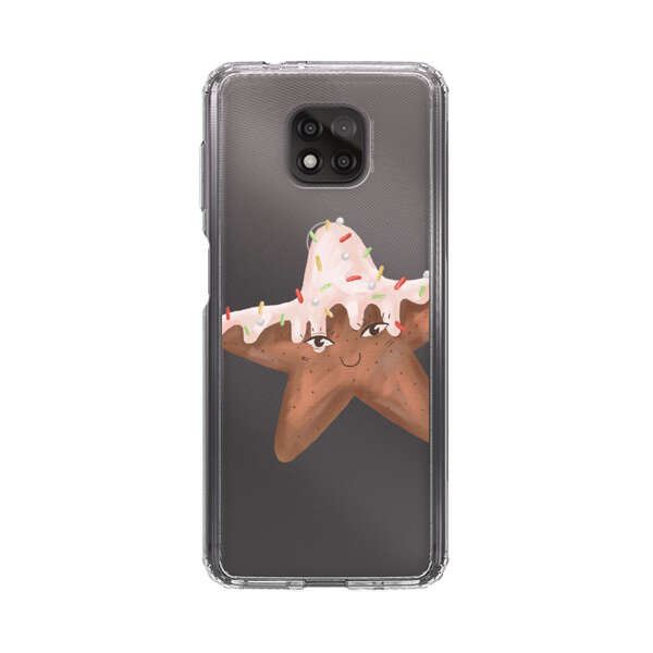 Smiling Gingerbread Star Cookie Motorola Moto G Power (2021) Case