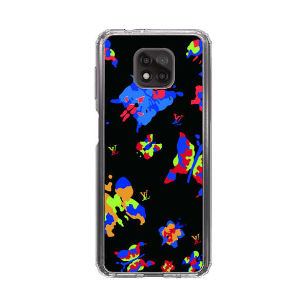 Vibrant Abstract Butterflies and Floral Splashes Motorola Moto G Power (2021) Case