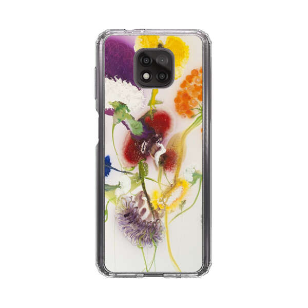 Vibrant Abstract Floral Artwork Motorola Moto G Power (2021) Case