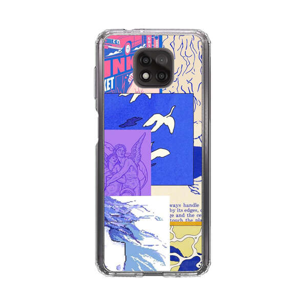 Vibrant Retro Pop Art Collage Motorola Moto G Power (2021) Case