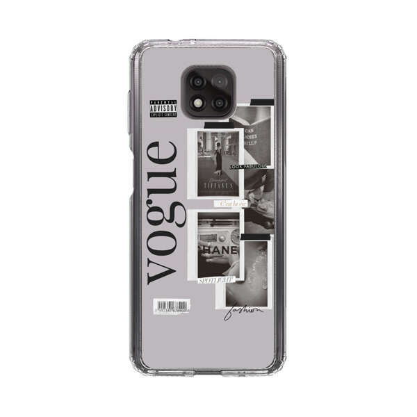 Vogue Fashion Collage Minimalist Motorola Moto G Power (2021) Case