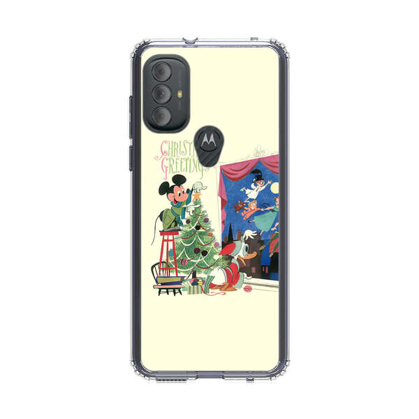Christmas Disney Mickey Mouse and Peter Pan Motorola Moto G Power (2022) Case