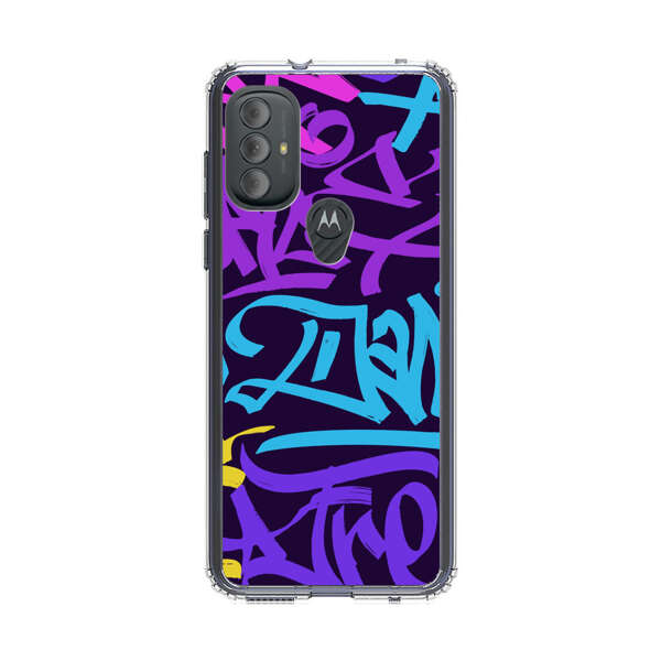 Colorful Graffiti Pattern Motorola Moto G Power (2022) Case