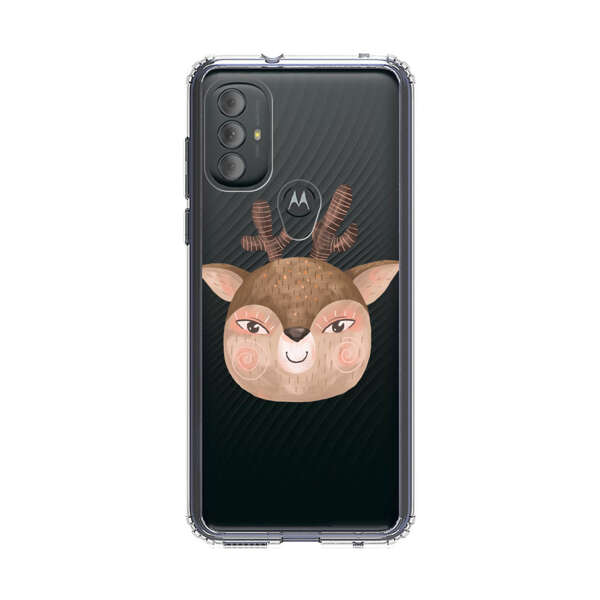 Cute Cartoon Deer Face Motorola Moto G Power (2022) Case